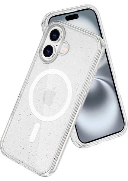 Buğz Iphone 16 Plus Kılıf Magsafe Kapak - Şeffaf fiyatları