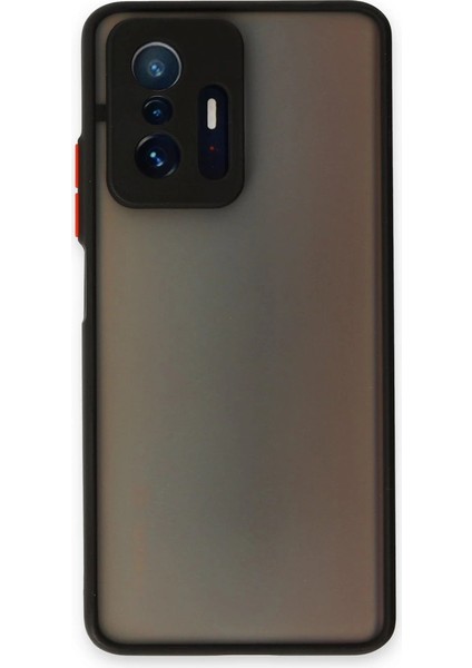 Buğz Xiaomi Mi 11T Pro Kılıf Montreal Silikon Kapak - Siyah