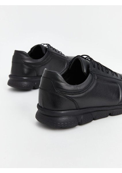 Yeni Sezon Bağcıklı Deri Görünümlü Erkek Klasik Ayakkabı indirimleri