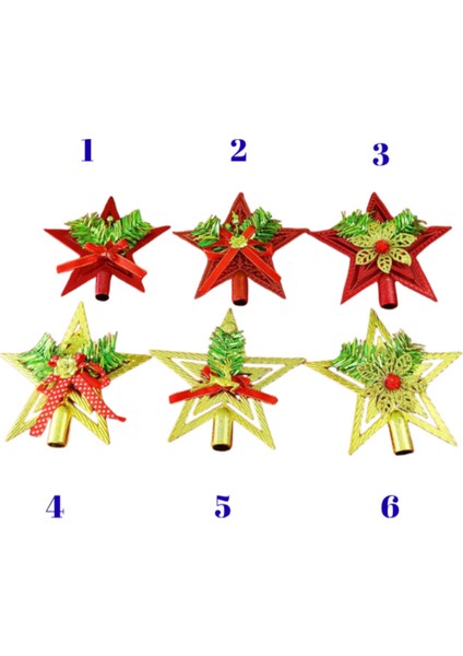 Yılbaşı Ağacı Süsü Ağaç Yıldızı 15 cm 1766 fiyatları