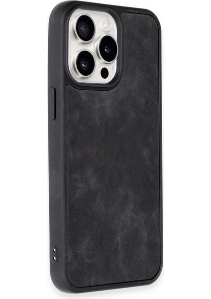 Newface Iphone 15 Kılıf Aras Deri Kapak - Siyah fiyatları