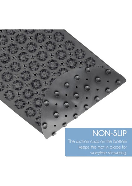 Dilan Store 2 Adet Oval Masajlı Duşa Kabin Banyo & Küvet Paspası Vantuzlu 37X69 cm GRID-142 modelleri