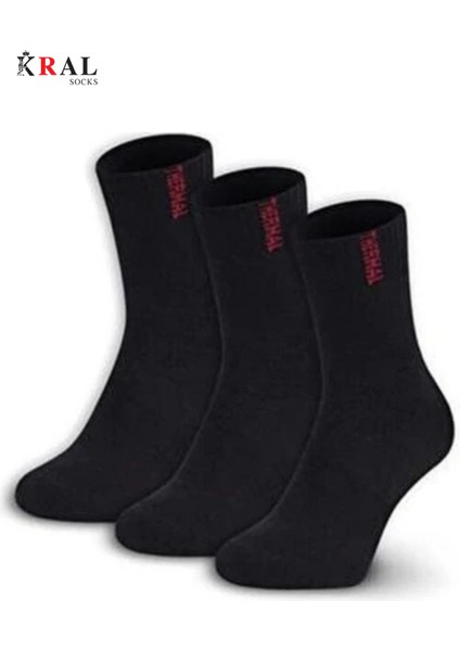 Termal Kışlık Kalın Çorap (3 - Çift) Erkek Kadın Unisex Pamuklu Havlu Çorabı fırsatları