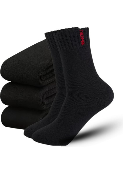 Termal Kışlık Kalın Çorap (3 - Çift) Erkek Kadın Unisex Pamuklu Havlu Çorabı indirimleri