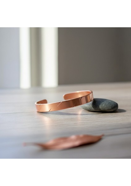 El Oyma Desenli Saf Bakır Bileklik – Zarafet ve Doğallık Bir Arada modelleri