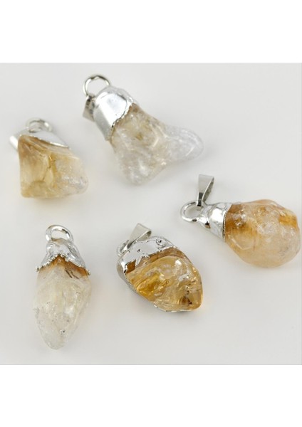 Sitrin Doğaltaş Kolye Ucu modelleri