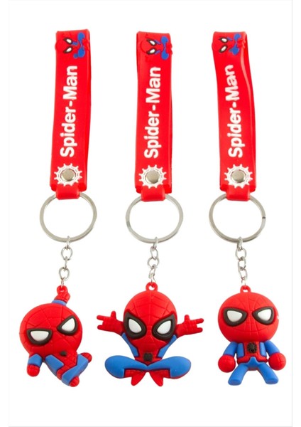 Örümcek Adam Silikon Anahtarlık modelleri