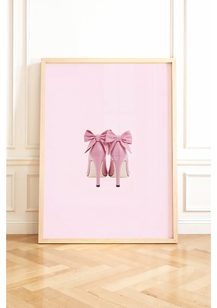 Çerçevesiz Poster Ayakkabı Desenli - Dekoratif Çerçevesiz Poster - Hediyelik Çerçevesiz Tablo APT10 fiyatları