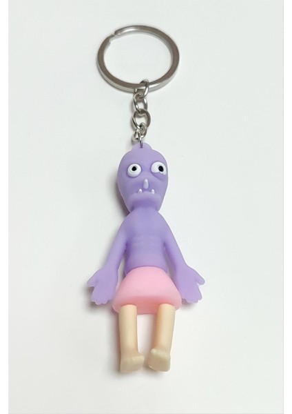 Zombi Silikon Anahtarlık