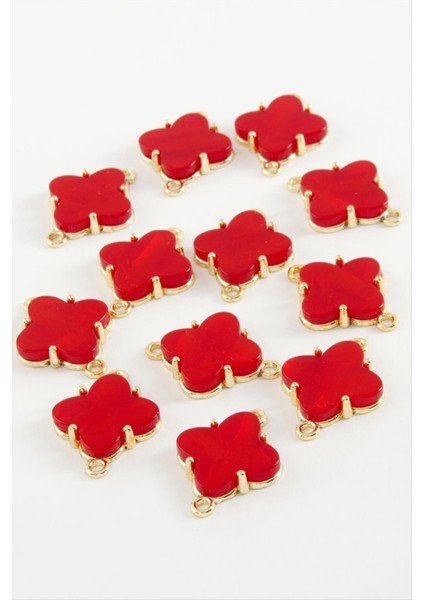 Çiçek Tek Kulp Polyester Bileklik ve Kolye Ucu Aparatı 1 Adet modelleri