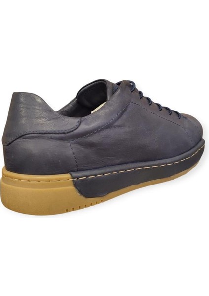 D25KA-260 Lastik Bağ Günlük Deri Kadın Ayakkabı modelleri