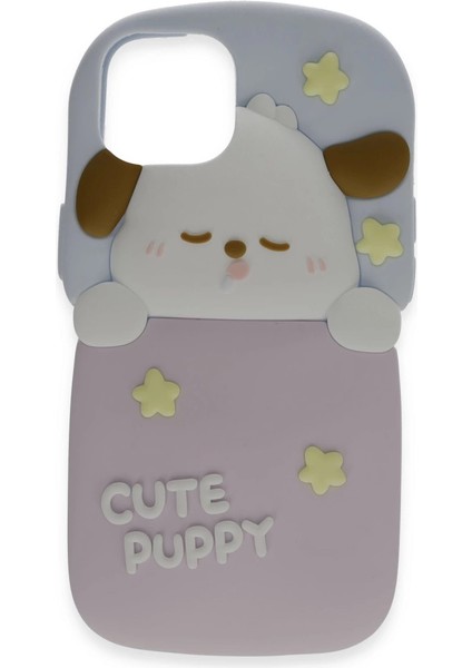 Newface Iphone 15 Kılıf Poky Karakter Silikon Kapak - Desen 9