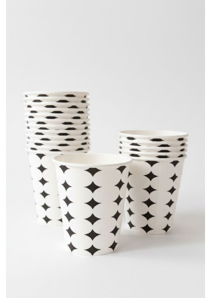 Kapaklı Yıldızlı Karton Bardak Adetli 8 Oz - 240 ml fiyatları