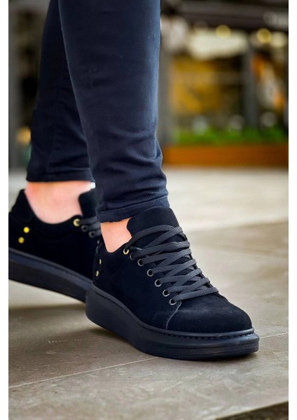 Drnds KB047 Kuback Kömür Süet Günlük Erkek Ayakkabı Siyah (Numara: 44) fiyatları