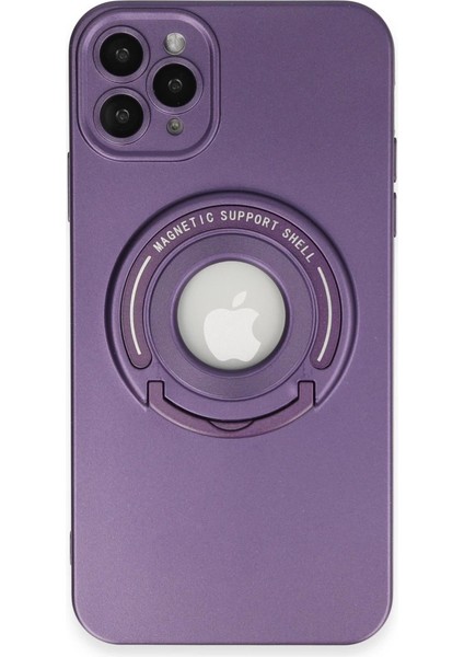 Buğz Iphone 12 Pro Kılıf Lukka Magneticsafe Kapak - Derin Mor