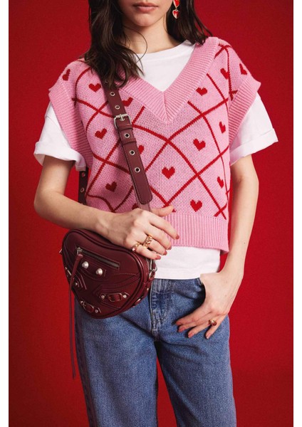 Kadın Suni Deri Omuz Çantası C1189AXNS