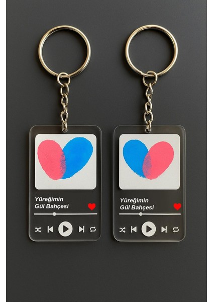Sevgili Parmak Izli Anahtarlık Yapma Seti modelleri