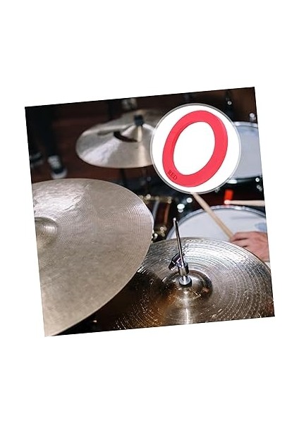 2 Adet Davul Amfisi Pedi Kendinden Yapışkanlı Bas Eko Hoparlör Davul Setleri Için fırsatları