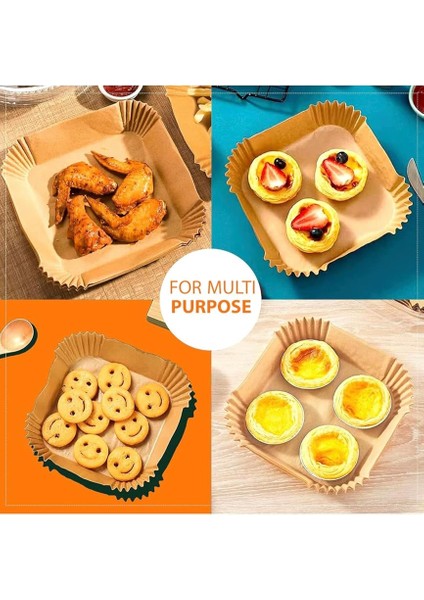 Pişirme Kağıdı, Fritöz Yağlı Kağıdı, Yanmaz Kağıt 50 Adet (Kare) fiyatları