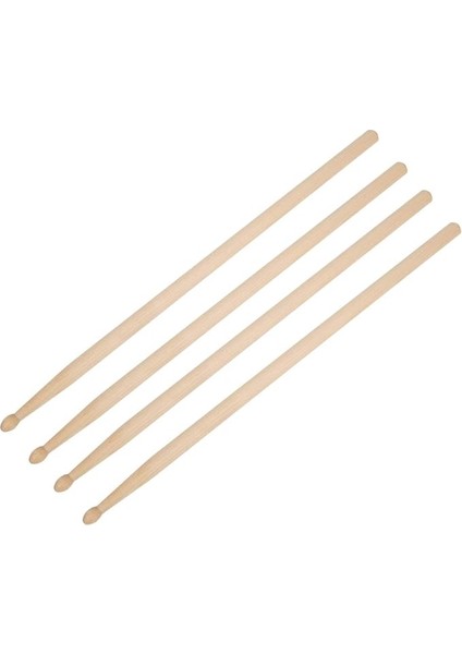 2 Çift Baget Boyutu 5A 5b Ahşap Caz Bateri Seti Baget Müzik Aleti Aksesuarı (5A Bagetler)