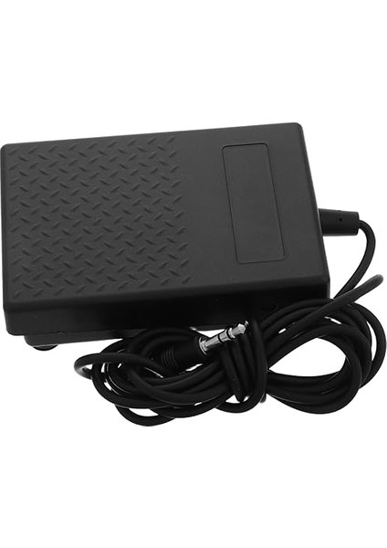 Elektronik Klavye Pedalı Klavye Aksesuar Sürdürme Pedalı Elektronik Klavye Için Sürdürme Pedalı Klavyeler Için Evrensel Polarite Anahtarı Müzik Aleti Ekipmanları Siyah Plastik