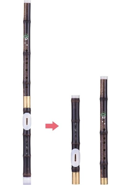 G Tuşu, Ayrılabilir Doğal Siyah Bambu Bawu Ba Wu Enine Flüt Boru Enstrüman G Tuşunda Acemi Müzik Severler Için Hediye Olarak,siyah Bambu Bawü modelleri