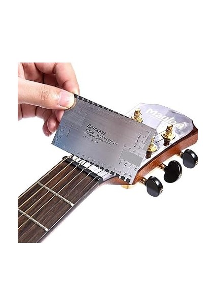 Gitar Cetvel Dize Eylem Cetvel Ölçer Aracı Elektrik Bas Akustik Gitar Mandolin Banjo (Ruler) modelleri