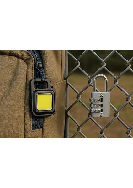 Store Mini Güvenlik Seti: Anahtarlık LED Işık + Küçük Asma Kilit – Taşınabilir, Pratik ve Dayanıklı fiyatları