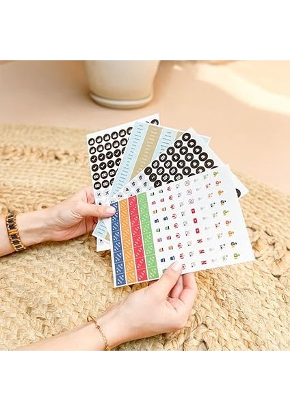 Fz Planner Tarihsiz Haftalık Planlayıcı Deri Ajanda Etnik, Yeşil fiyatları