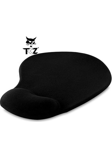 Oval Siyah Bilek Destekli Mouse Pad Ergonomik Kaymaz Taban Oyun ve Ofis Için Fare Altlığı Suya Tere Dayanıklı Mouse Pad (1 Adet) modelleri