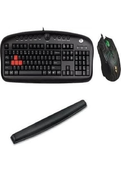 LN-2020 Bozulmaz Sünger Klavye Bileklik Pad-Kaymaz Dayanıklı Kolay Yazma, Agrı Kesici Nefes Alabilir Sünger Malzeme Ofis Ev Için Tasarlı Güçlü Kavrama Klavye Desk PAD(UZ:40CM En:5cm Yük:3cm) modelleri