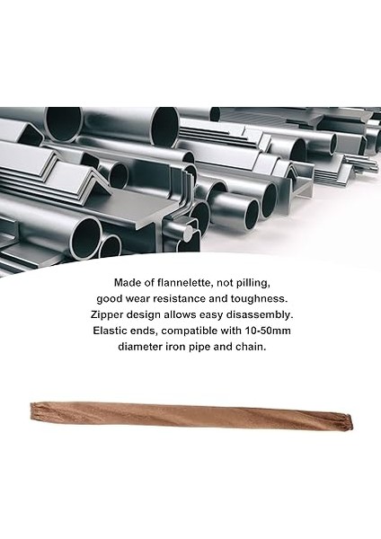 Zincir Örtü Bezi Demir Paslanmaya Karşı Dayanıklı Pazen Kablo Kablosu Koruyucu Kapak Tavan Lamba Için Kadife Kapak Çıkarılabilir Kumaş Kapak Aydınlatma Zincirleri (Açık Kahverengi) modelleri