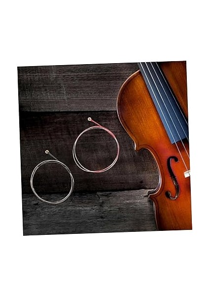 4 Adet Tel Seti Keman Tel Aksesuarları Keman Parçaları Onarımı Enstrüman Bakım Aksesuarları Enstrüman Parçaları Enstrüman Onarım Aksesuarları Enstrüman Malzemeleri Alaşım indirimleri