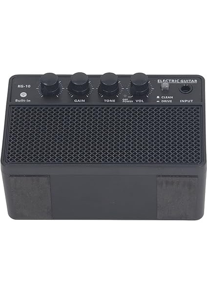 Günlük Hareket Için Taşınabilir 10W E Gitar Amplifikatörü Mini Şarj Edilebilir Plastik Paket, Masaüstü Kullanımı Için Ayarlanabilir Ton indirimleri