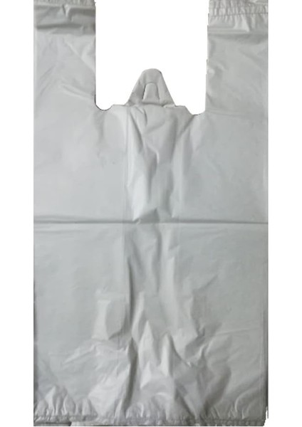 Ticaret Kalın Beyaz Poşet Büyük Boy 5 kg Hışır Atlet Poşet Market Manav Poşeti Çöp Poşeti fiyatları