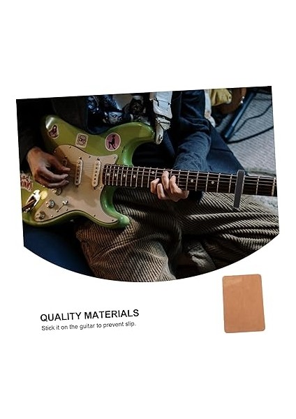 3 Adet Çift Taraflı Yapışkanlı Müzik Matı Pedi - Enstrümanlar Için Gitar Matı modelleri