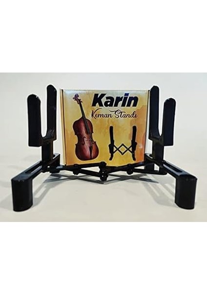 Müzik Karin Keman Standı Ukulele Standı Violin Stand Akordiyon Yapısı ile Katlanabilir Portatiftir By My Yonca modelleri