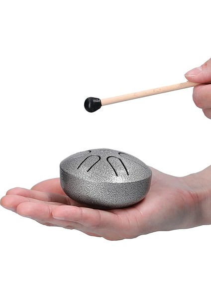 Davul 3 Inç 6 Ton Çelik Dil Davul Handpan Drumsticks Perküsyon Müzik Enstrümanları