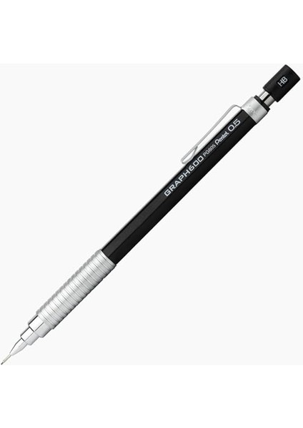 PG605-A Graph 600 Pentel PG605-A (0.5 Mm) Teknik Çizim ve Yazı Için Mekanik Kurşun Kalem, Orijinal Kutusunda