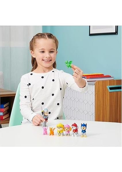Patrol Paw Devriye Kurtarma Şövalyeleri Ryder ve Yavrular Şekil Hediye Paketi ile 8 Oyuncak Rakamlar Çocuk Oyuncakları Yaş 3 + modelleri