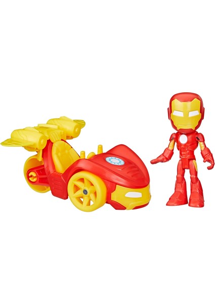 Spidey And His Amazing Araç ve Figür Iron Man modelleri