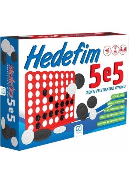 Hedefim 5 E 5 Zeka ve Oyunu CA5172