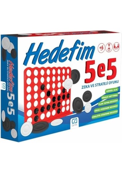 Hedefim 5 E 5 Zeka ve Oyunu CA5172 fiyatları