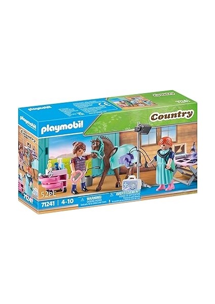 71241 Country Atlar Için Veteriner, Midilli Çiftliği, At Oyuncakları, Eğlenceli, Yaratıcı Rol Yapma, Oyun Seti, 4 Yaş ve Üzeri Çocuklar Için Uygun fiyatları