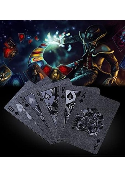 Siyah Kaplama Iskambil Oyun Kartı