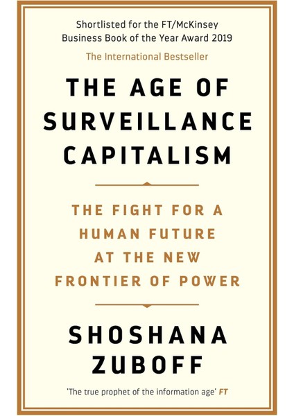 The Age Of Surveillance Capitalism: The For A Human Future At The New Frontier Of Power: Barack Obama's Books Of 2019