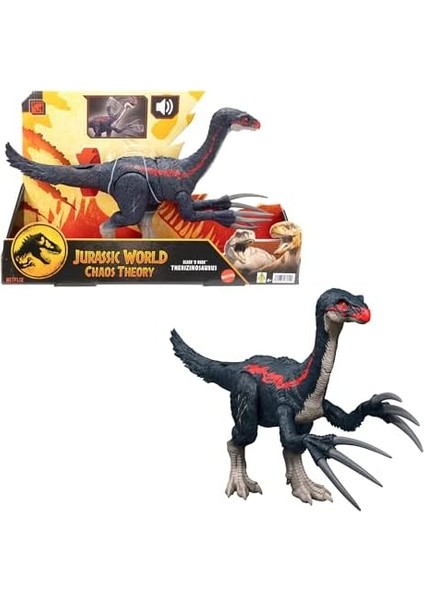 Mattel World Therizinosaurus Figürü World Therizinosaurus Figürü, Saldırı Hareketine Sahip Sesli Oyuncak, Teorisi JCG16 fiyatları