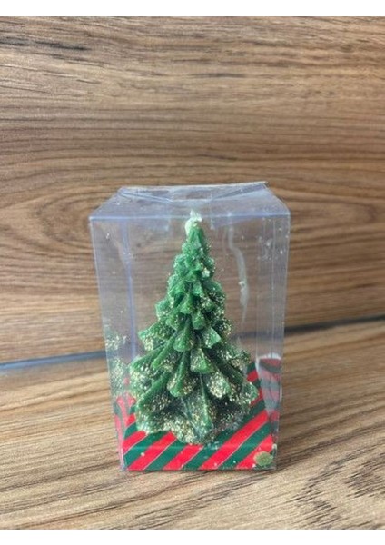 Yılbaşı Ağacı Dekoratif Mum