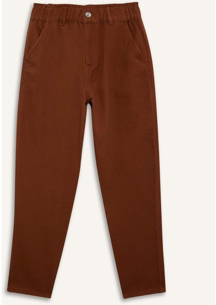 Paperbag Gabardin Kumaş Pantolon Cepli Standart Paça S2790AZ25SP