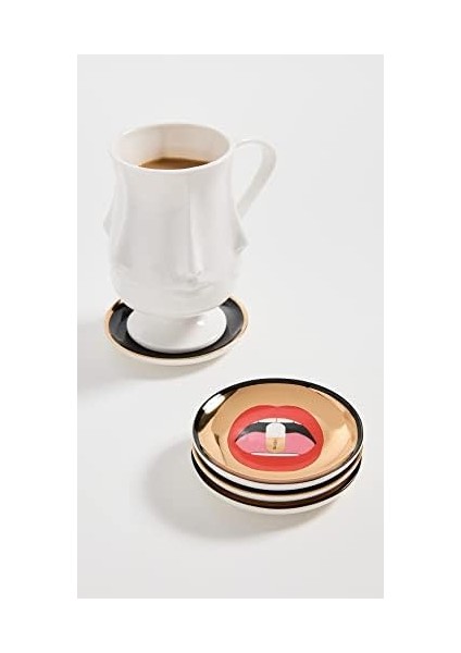 Jonathan Adler Full Dosis Untersetzer, Porzellan, Multicolor fiyatları